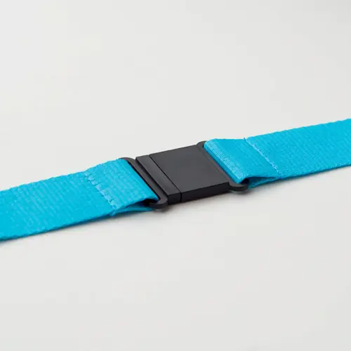 Lanyard con gancio in metallo fibbia staccabile e chiusura di sicurezza