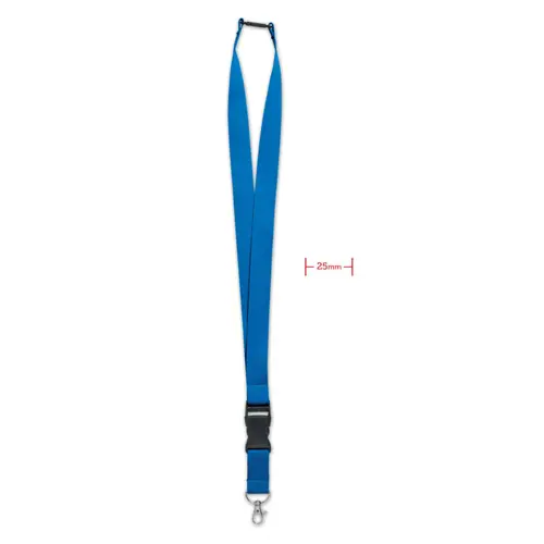 Lanyard con gancio in metallo fibbia staccabile e chiusura di sicurezza