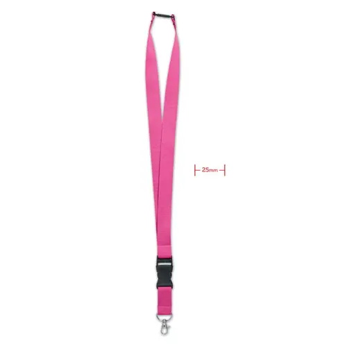 Lanyard con gancio in metallo fibbia staccabile e chiusura di sicurezza