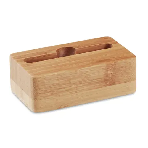 Stand per smartphone in bambù