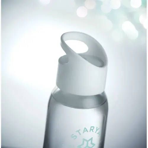 Borraccia in vetro da 470ml antigoccia con tappo in plastica