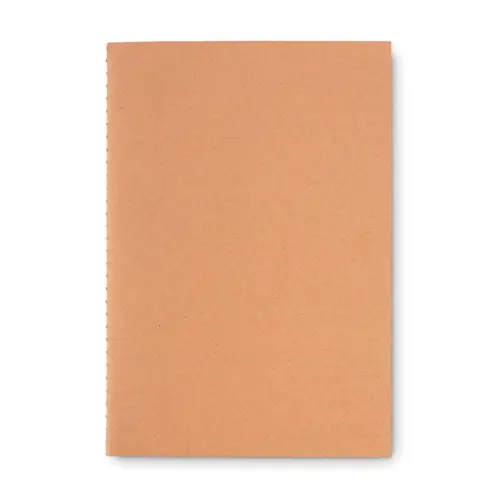 Block notes A5 in carta riciclata con 80 fogli neutri