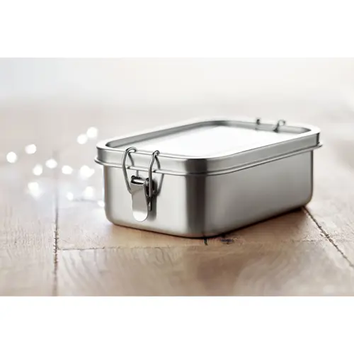 Porta pranzo in acciaio inox con chiusura rinforzata da 750ml