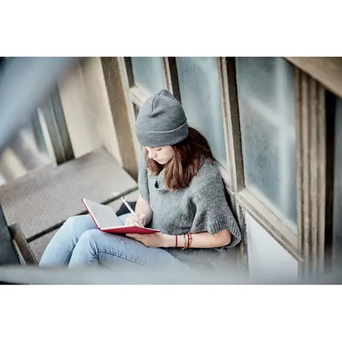 Berretto unisex in RPET con risvolto