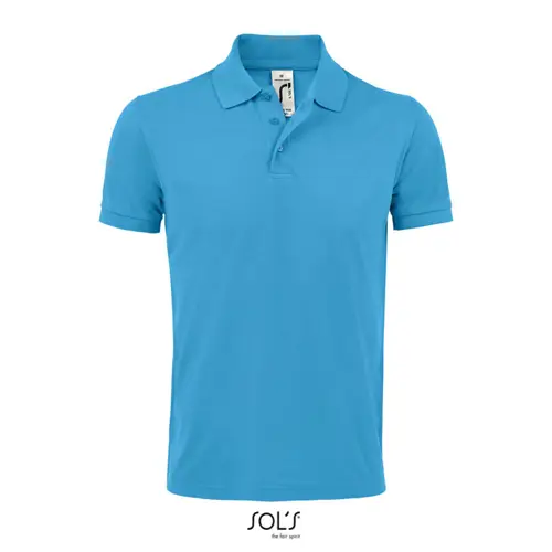 Maglietta polo da uomo a maniche corte colori assortiti taglio regolare in cotone e poliestere 200gr