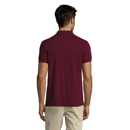 Maglietta polo da uomo a maniche corte colori assortiti taglio regolare in cotone e poliestere 200gr