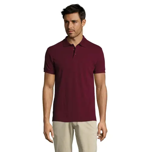 Maglietta polo da uomo a maniche corte colori assortiti taglio regolare in cotone e poliestere 200gr