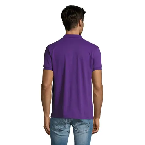 Maglietta polo da uomo a maniche corte colori assortiti taglio regolare in cotone e poliestere 200gr