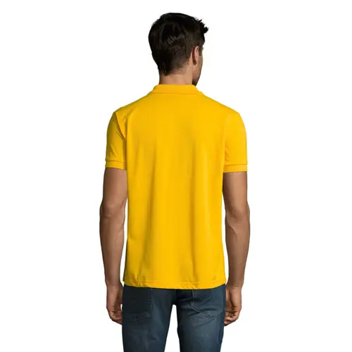 Maglietta polo da uomo a maniche corte colori assortiti taglio regolare in cotone e poliestere 200gr