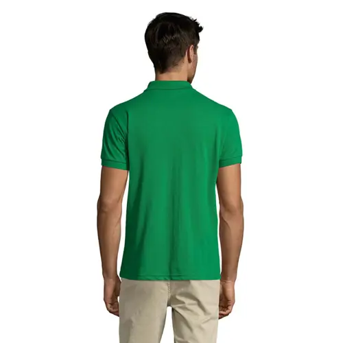 Maglietta polo da uomo a maniche corte colori assortiti taglio regolare in cotone e poliestere 200gr