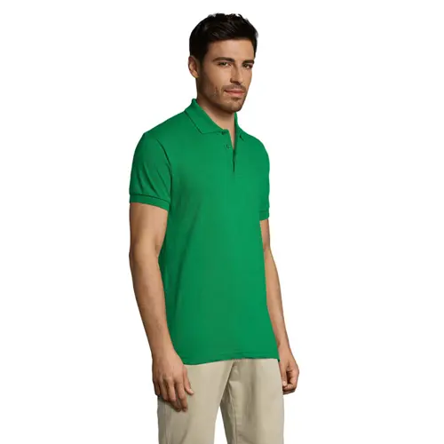 Maglietta polo da uomo a maniche corte colori assortiti taglio regolare in cotone e poliestere 200gr