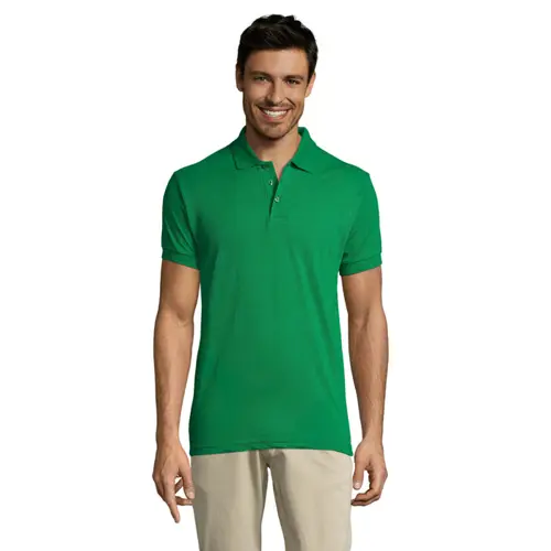 Maglietta polo da uomo a maniche corte colori assortiti taglio regolare in cotone e poliestere 200gr