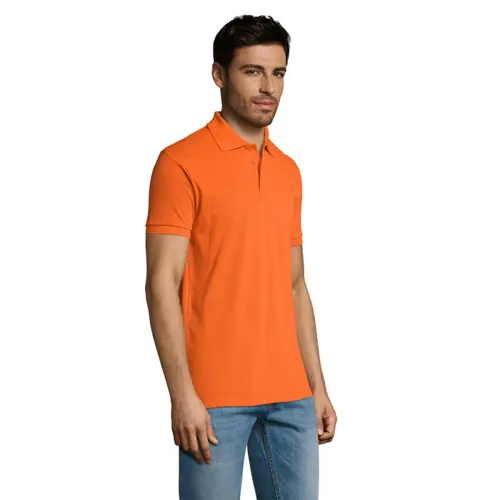 Maglietta polo da uomo a maniche corte colori assortiti taglio regolare in cotone e poliestere 200gr