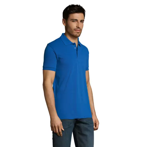Maglietta polo da uomo a maniche corte colori assortiti taglio regolare in cotone e poliestere 200gr