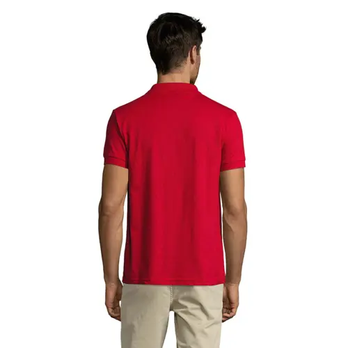 Maglietta polo da uomo a maniche corte colori assortiti taglio regolare in cotone e poliestere 200gr