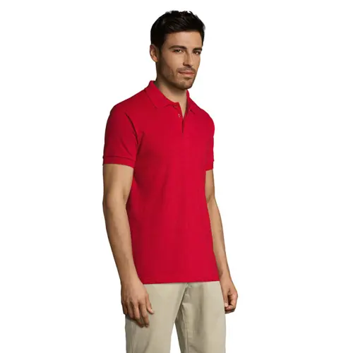 Maglietta polo da uomo a maniche corte colori assortiti taglio regolare in cotone e poliestere 200gr