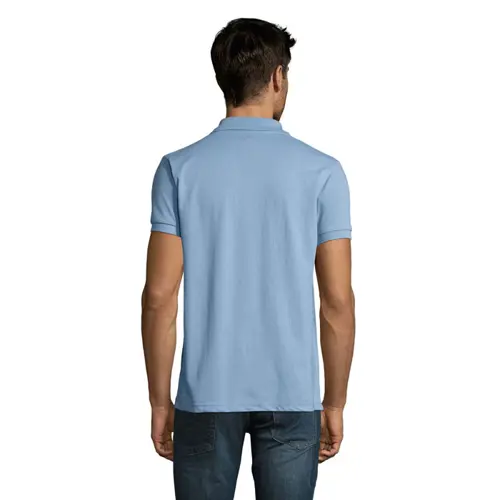 Maglietta polo da uomo a maniche corte colori assortiti taglio regolare in cotone e poliestere 200gr