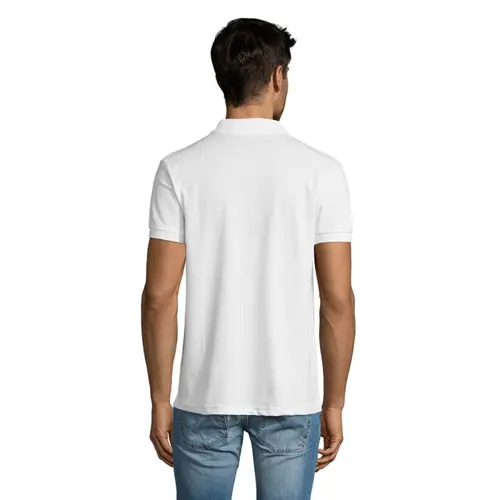 Maglietta polo da uomo a maniche corte colori assortiti taglio regolare in cotone e poliestere 200gr