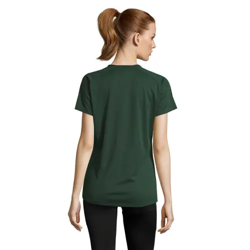 T-shirt SOL'S SPOTY da donna sportiva colori assortiti a girocollo con maniche taglio raglan in poliestere traspirante 140gr