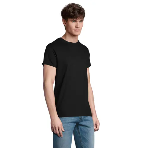 T-shirt unisex colori assortiti a girocollo taglio aderente 100% cotone biologico 140gr