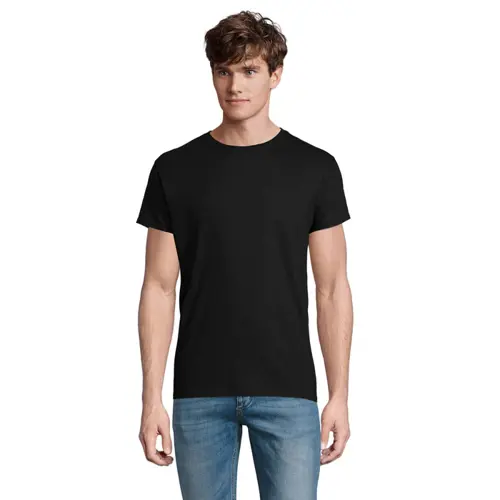 T-shirt unisex colori assortiti a girocollo taglio aderente 100% cotone biologico 140gr