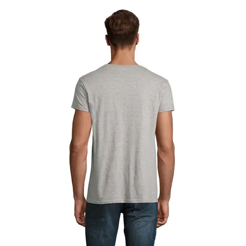 T-shirt unisex colori assortiti a girocollo taglio aderente 100% cotone biologico 140gr