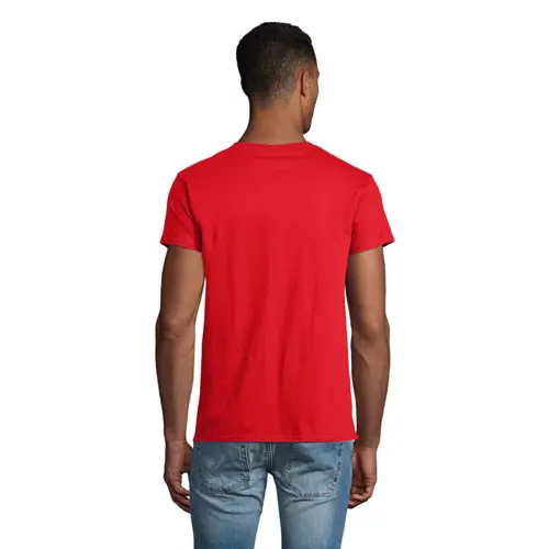 T-shirt unisex colori assortiti a girocollo taglio aderente 100% cotone biologico 140gr