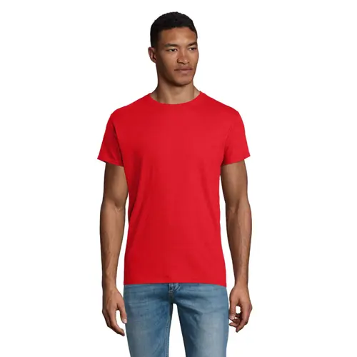 T-shirt unisex colori assortiti a girocollo taglio aderente 100% cotone biologico 140gr