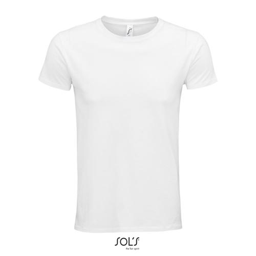 T-shirt unisex colori assortiti a girocollo taglio aderente 100% cotone biologico 140gr