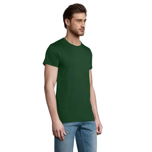 T-shirt da uomo colori assortiti a girocollo taglio aderente 100% cotone biologico 175gr