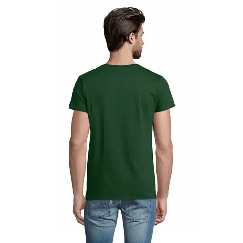 T-shirt da uomo colori assortiti a girocollo taglio aderente 100% cotone biologico 175gr