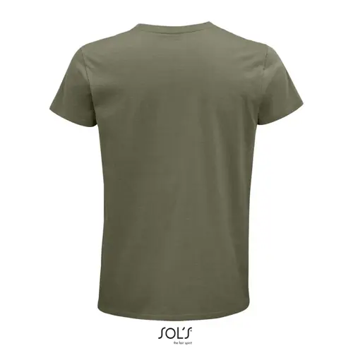 T-shirt da uomo colori assortiti a girocollo taglio aderente 100% cotone biologico 175gr