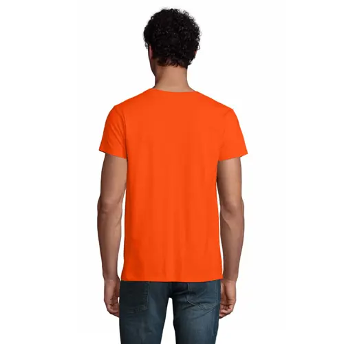 T-shirt da uomo colori assortiti a girocollo taglio aderente 100% cotone biologico 175gr