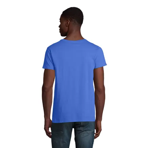 T-shirt da uomo colori assortiti a girocollo taglio aderente 100% cotone biologico 175gr