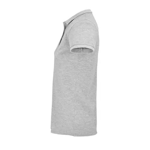 Maglietta polo da donna a maniche corte colori assortiti taglio sfiancato 100% cotone biologico 170gr