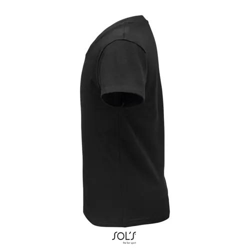 T-shirt da bambino unisex colori assortiti a girocollo taglio aderente 100% cotone biologico 175gr