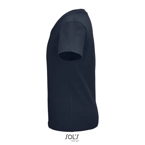 T-shirt da bambino unisex colori assortiti a girocollo taglio aderente 100% cotone biologico 175gr