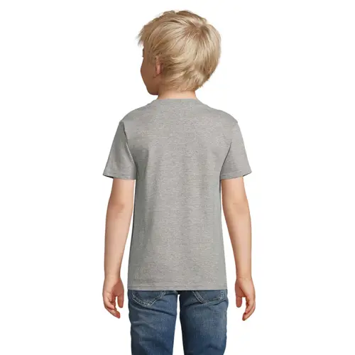 T-shirt da bambino unisex colori assortiti a girocollo taglio aderente 100% cotone biologico 175gr