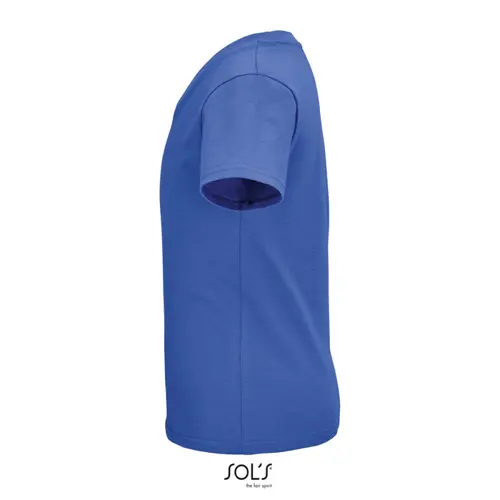 T-shirt da bambino unisex colori assortiti a girocollo taglio aderente 100% cotone biologico 175gr