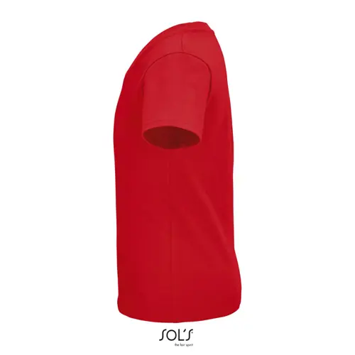 T-shirt da bambino unisex colori assortiti a girocollo taglio aderente 100% cotone biologico 175gr