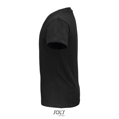 T-shirt da bambino unisex colori assortiti a girocollo taglio aderente 100% cotone biologico 150gr