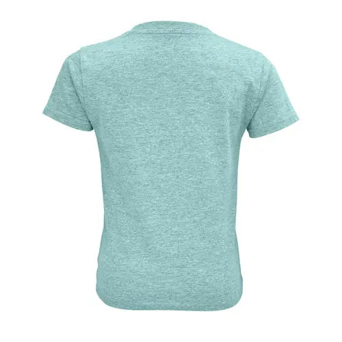 T-shirt da bambino unisex colori assortiti a girocollo taglio aderente 100% cotone biologico 150gr