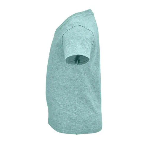 T-shirt da bambino unisex colori assortiti a girocollo taglio aderente 100% cotone biologico 150gr