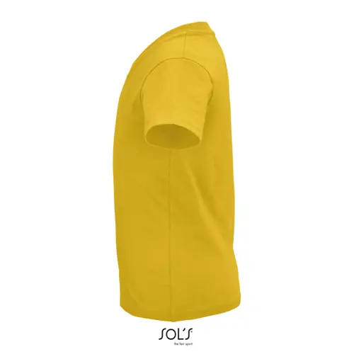 T-shirt da bambino unisex colori assortiti a girocollo taglio aderente 100% cotone biologico 150gr