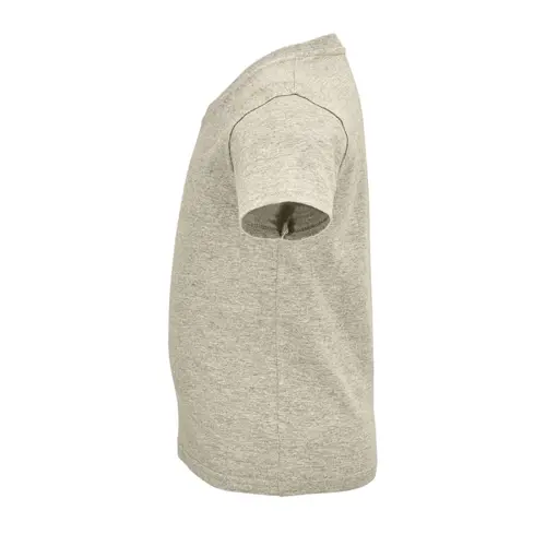 T-shirt da bambino unisex colori assortiti a girocollo taglio aderente 100% cotone biologico 150gr