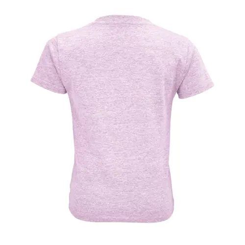 T-shirt da bambino unisex colori assortiti a girocollo taglio aderente 100% cotone biologico 150gr