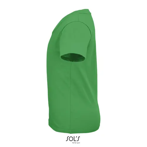 T-shirt da bambino unisex colori assortiti a girocollo taglio aderente 100% cotone biologico 150gr