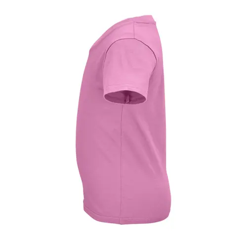 T-shirt da bambino unisex colori assortiti a girocollo taglio aderente 100% cotone biologico 150gr