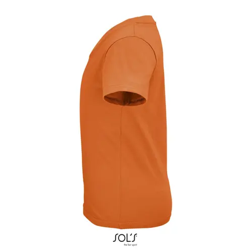 T-shirt da bambino unisex colori assortiti a girocollo taglio aderente 100% cotone biologico 150gr