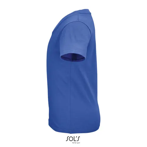 T-shirt da bambino unisex colori assortiti a girocollo taglio aderente 100% cotone biologico 150gr